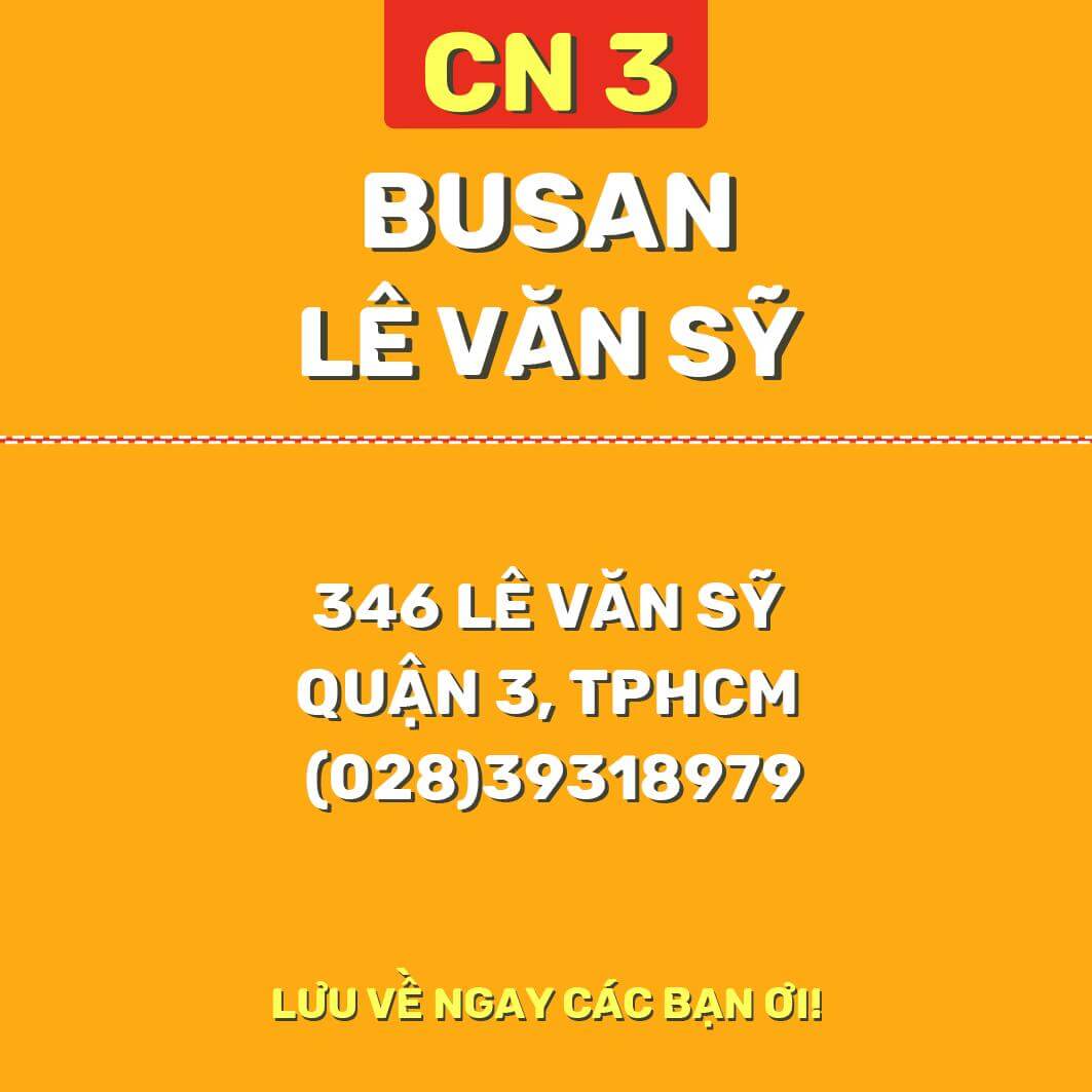 Busan Korean Food Lê Văn Sỹ