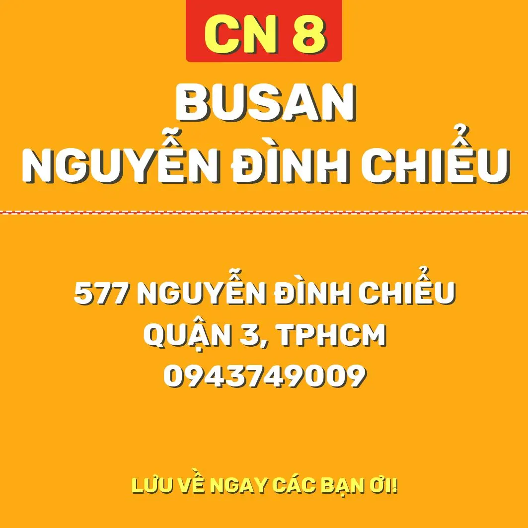 Busan Korean Food Nguyễn Đình Chiểu