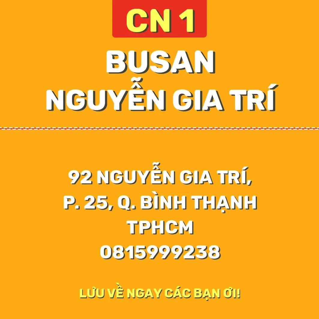 Busan Korean Food Nguyễn Gia Trí