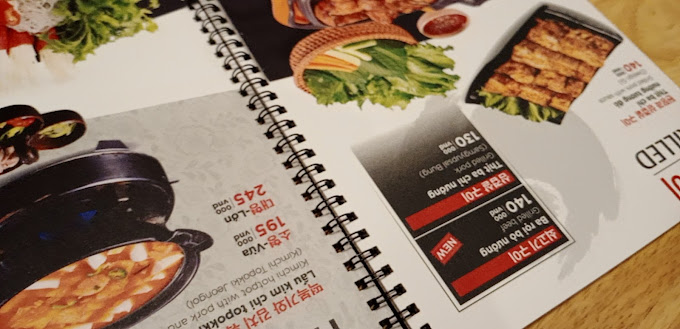 Menu Busan Korean Food Đồng Nai