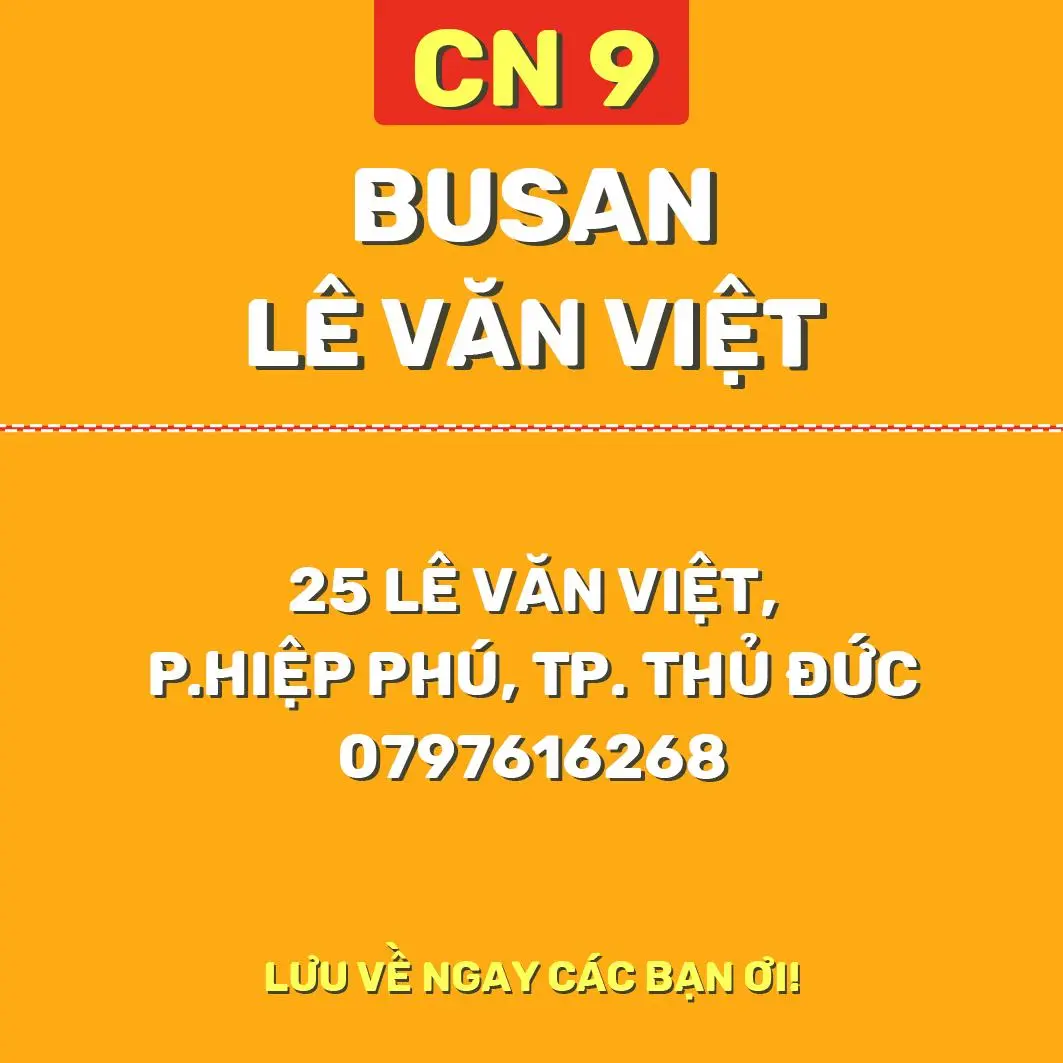 Busan Korean Food Lê Văn Việt